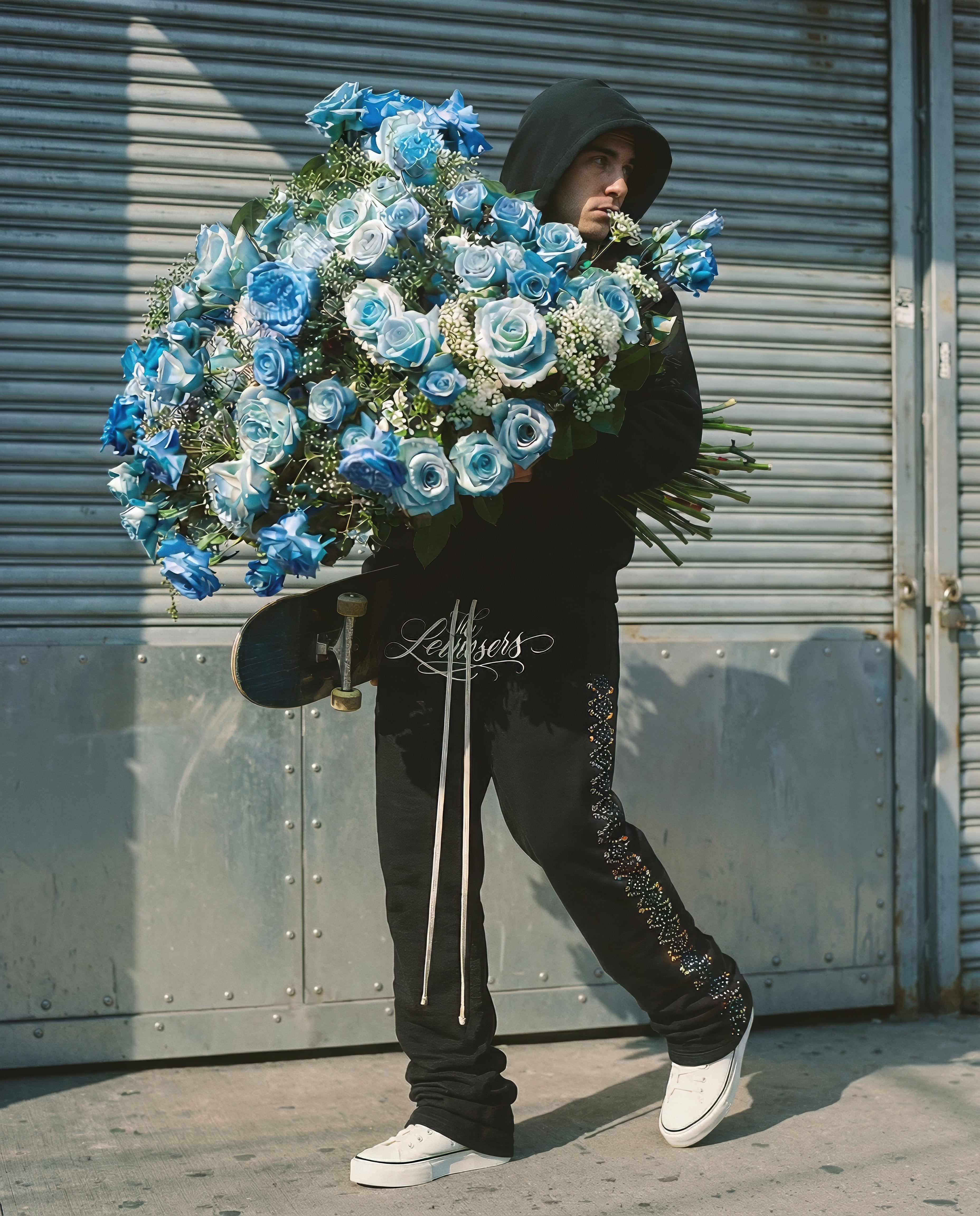 Jet Lag "Starlight" Rhinestone Sweatpants