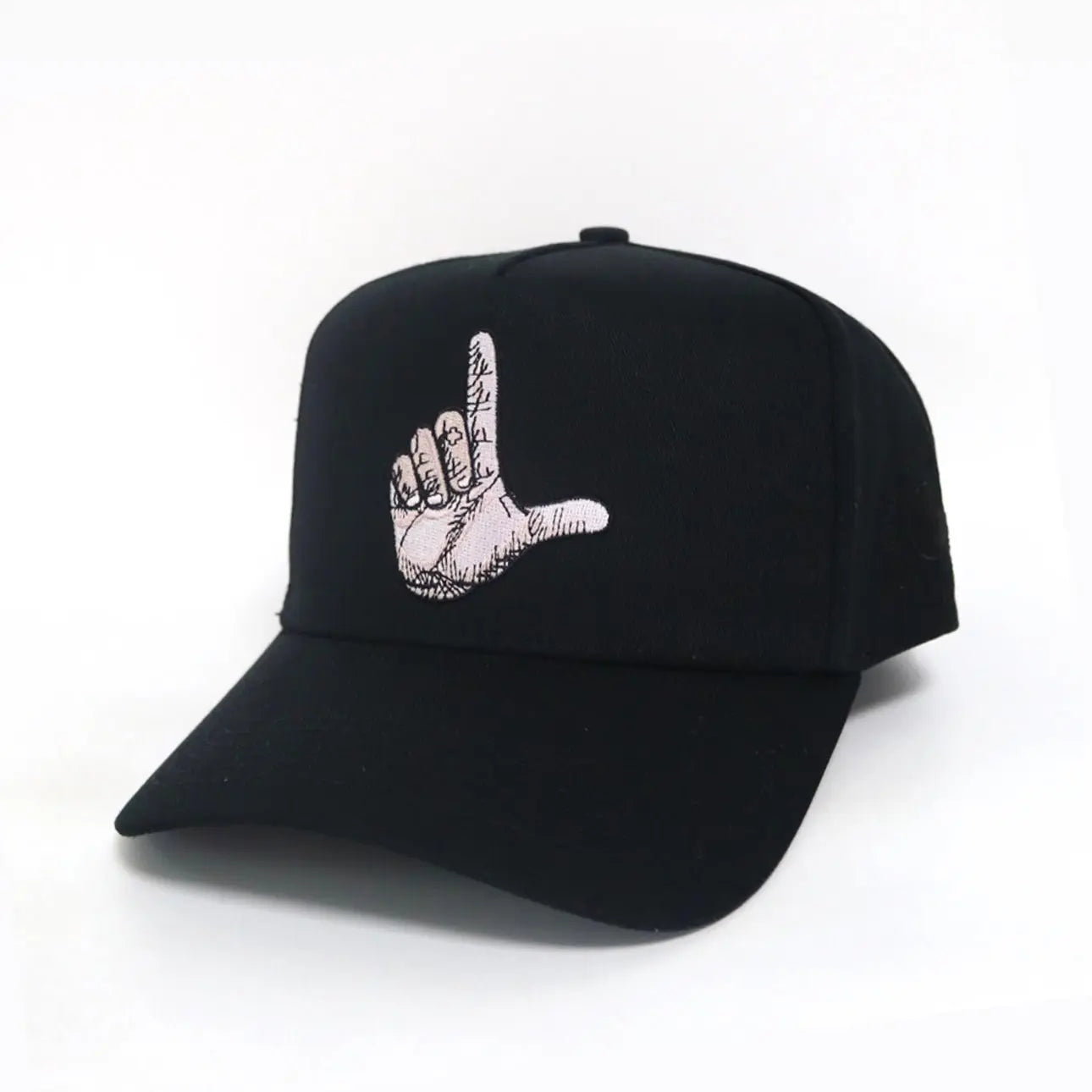 Blackout "L" Snapback - The LewwsersHats