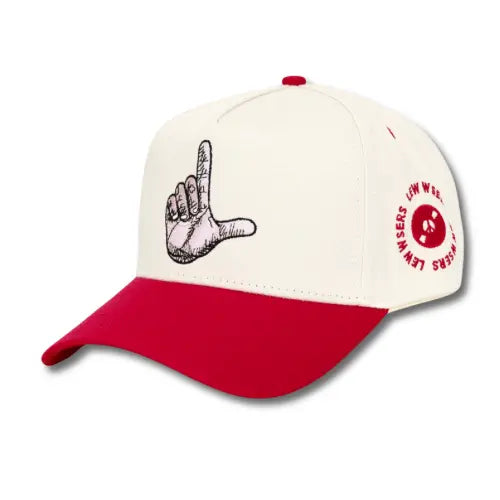 Vintage Red "L" Snapback - The LewwsersHats
