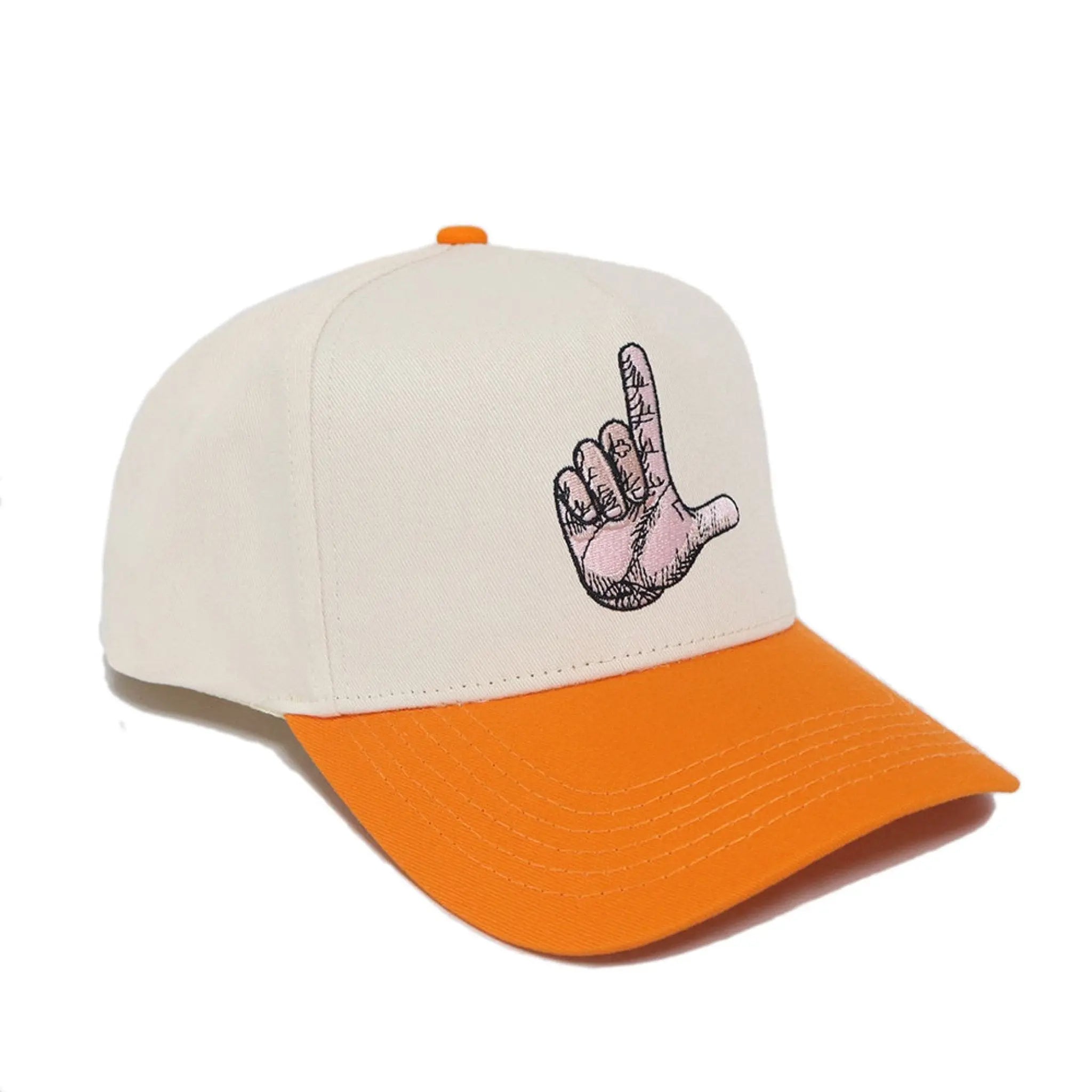 Creamsicle " Lewwser " Snapback - The Lewwsers