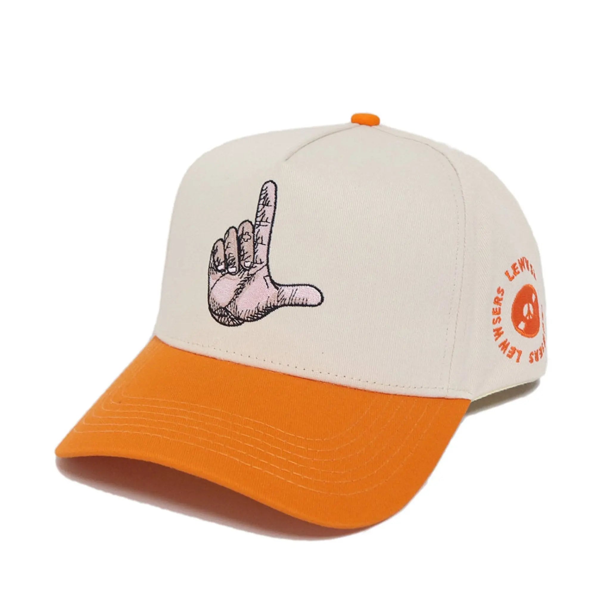 Creamsicle " Lewwser " Snapback - The Lewwsers